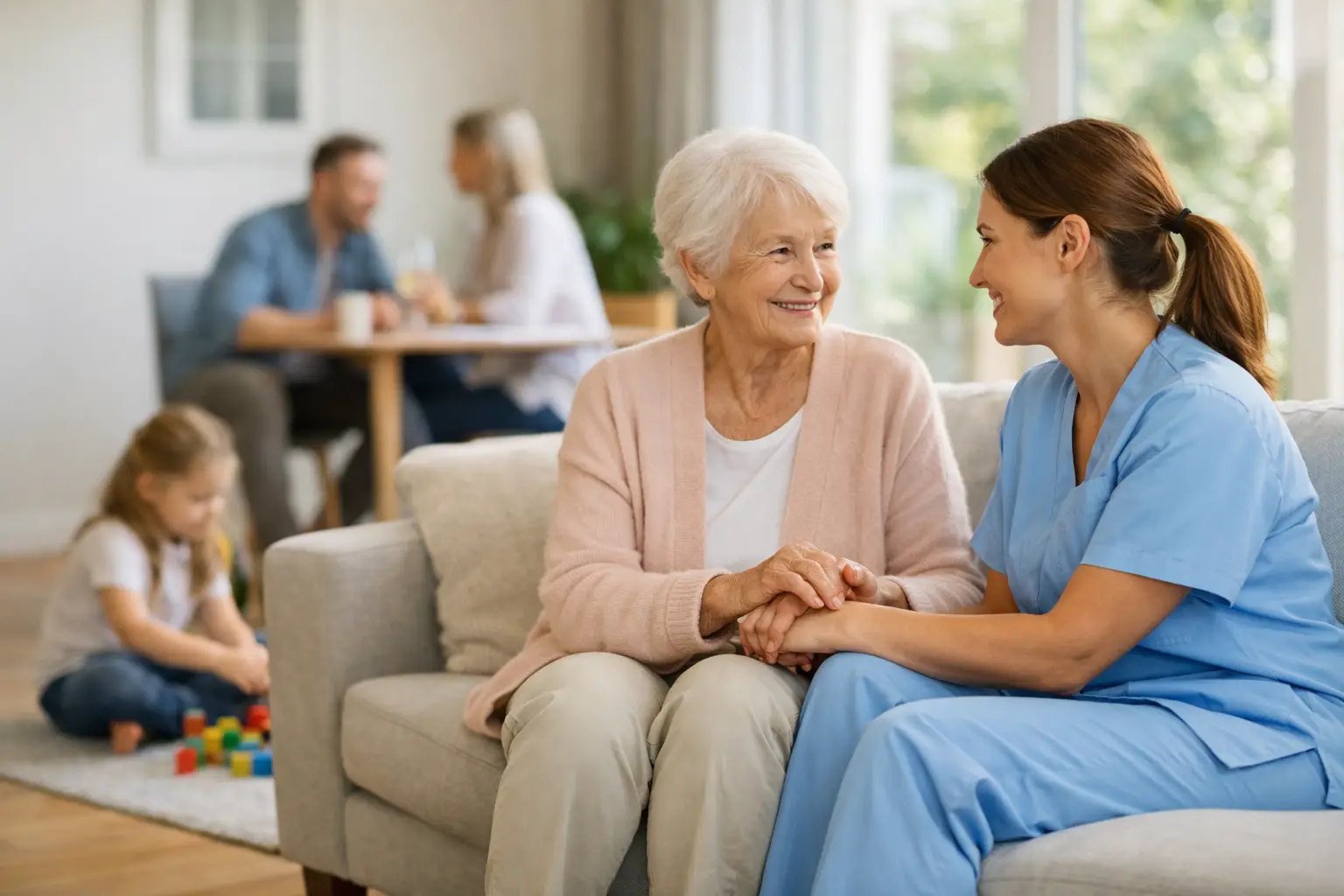 How Live In Care Works for Families at Home